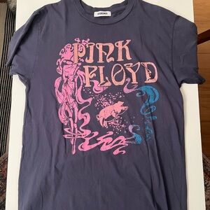 Daydreamer Blue and Pink Short Sleeve Tee